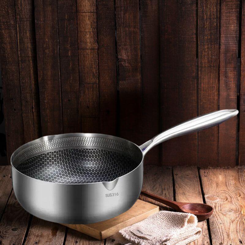 Panela Multifuncional em Aço Inoxidável