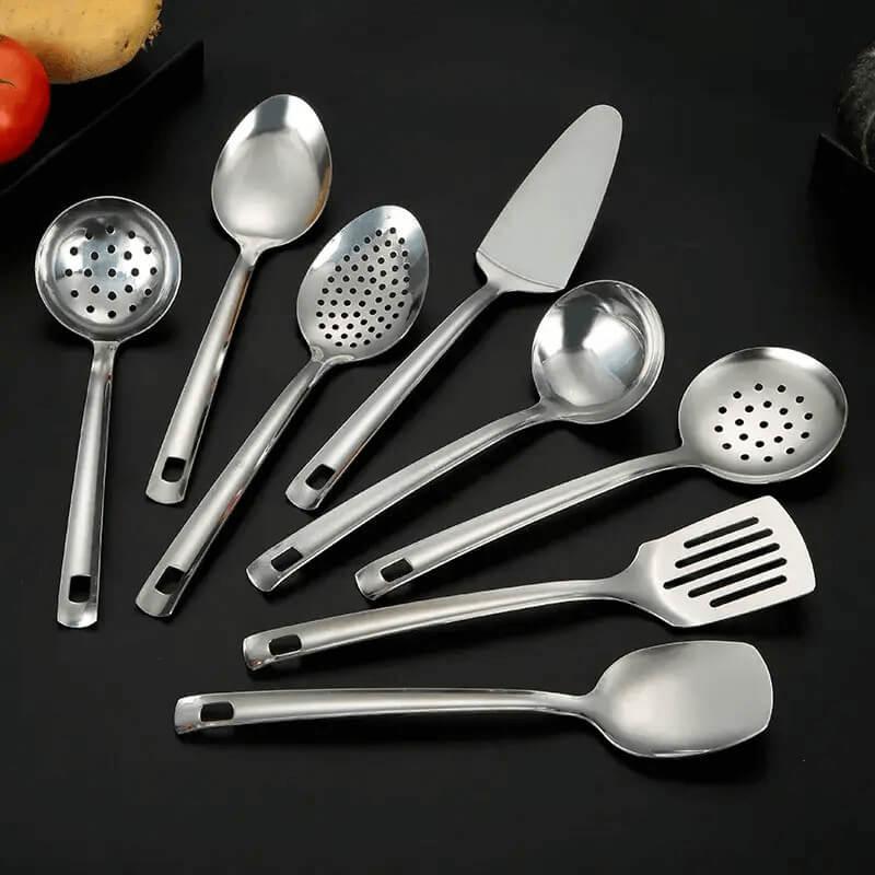 Conjunto de Utensílios em Inox