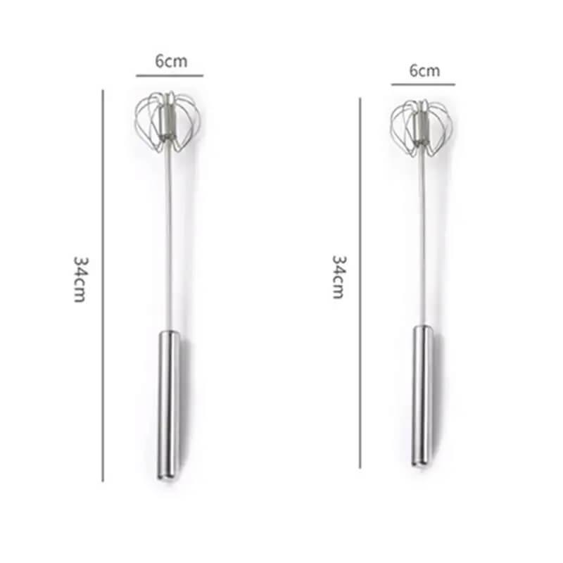 Batedor de Ovos Fue Semiautomático em Aço Inoxidável