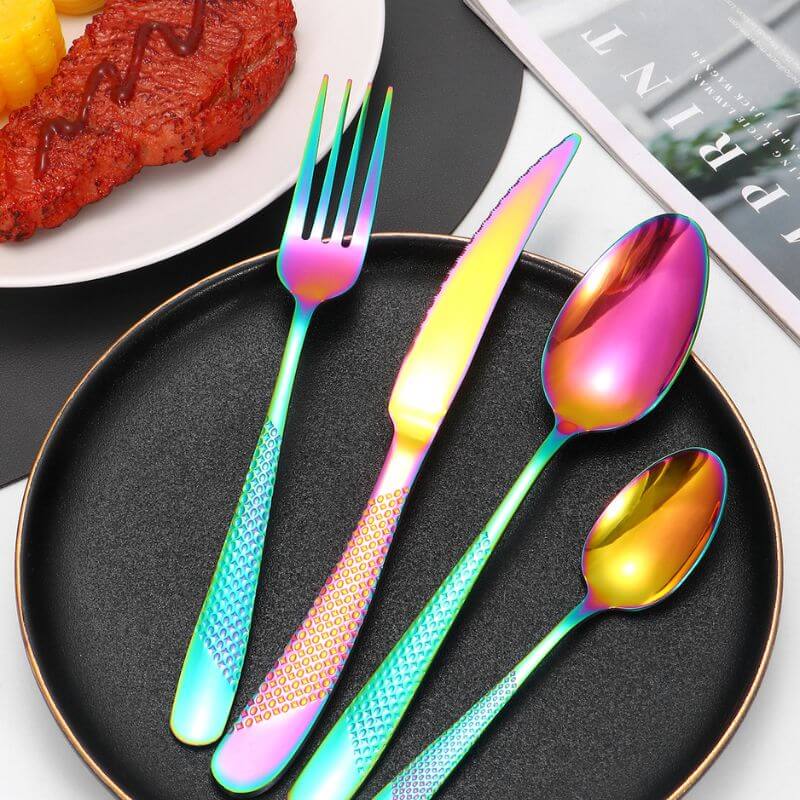 Conjunto de Talheres Inox Premium 24 Peças