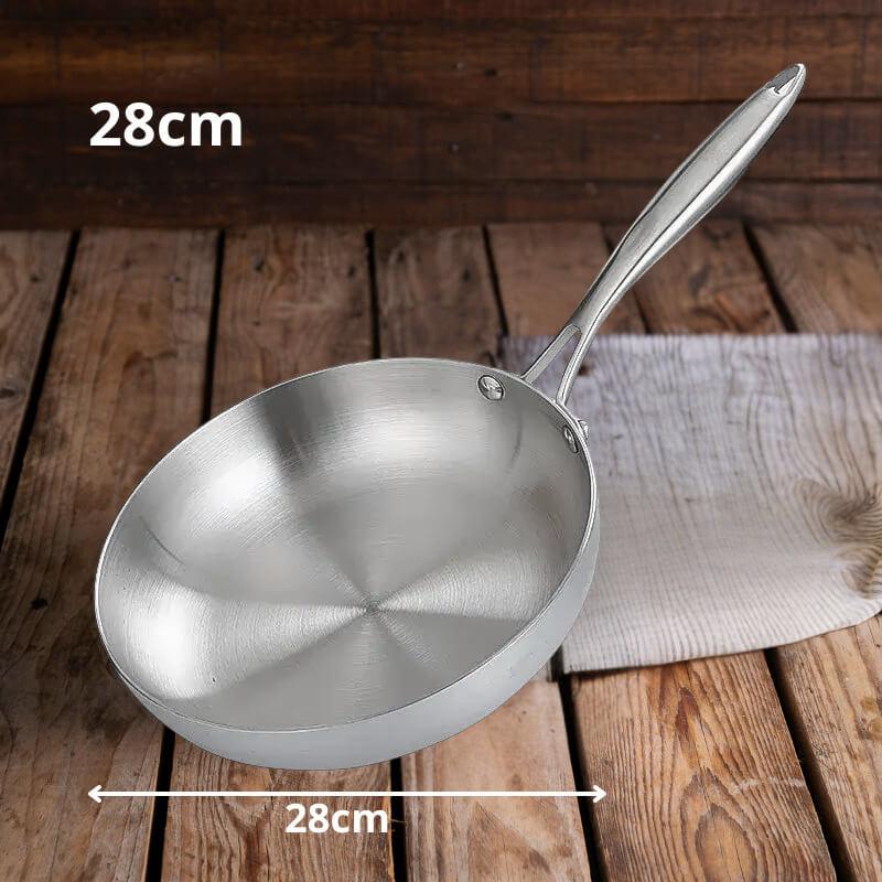 Frigideira Antiaderente em Aço Inoxidável