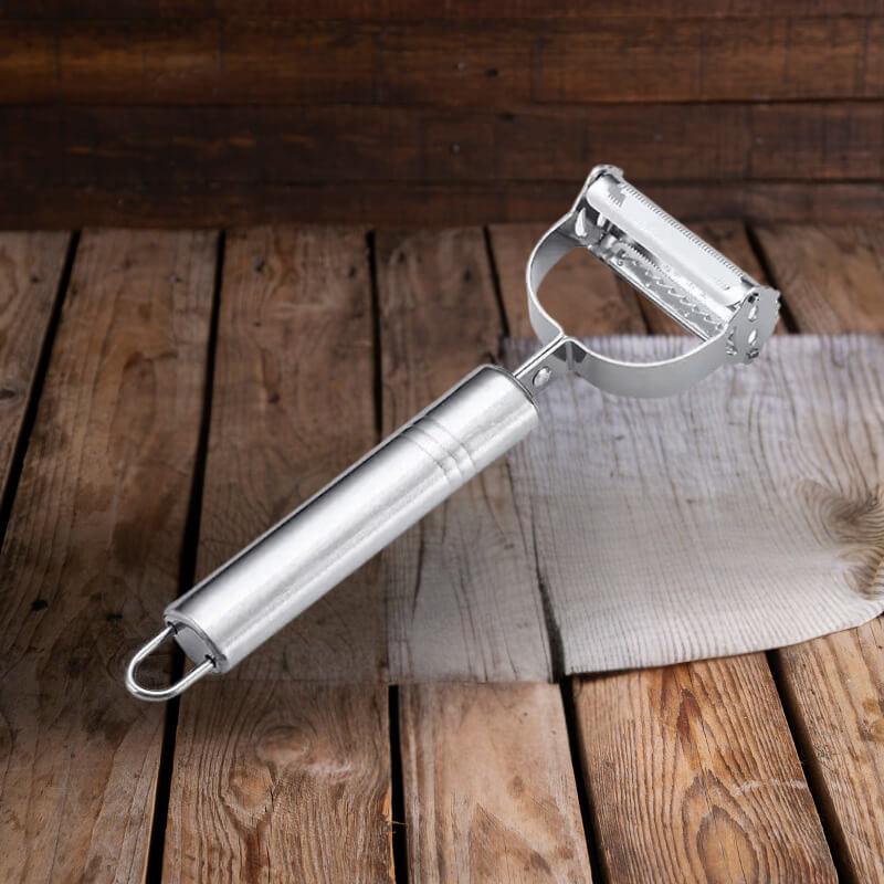 Descascador Multifuncional em Aço Inoxidável