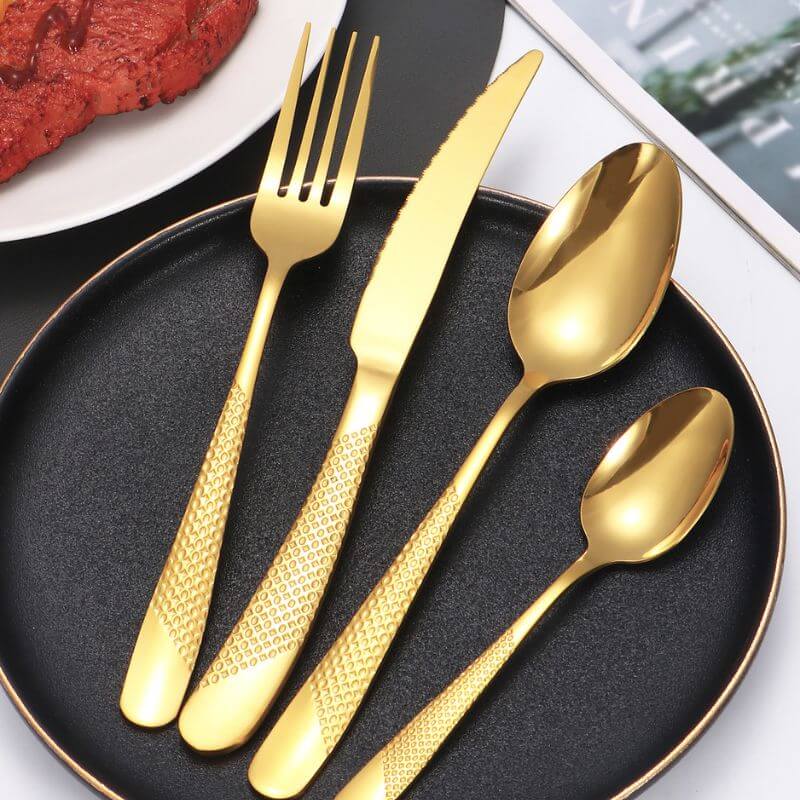 Conjunto de Talheres Inox Premium 24 Peças