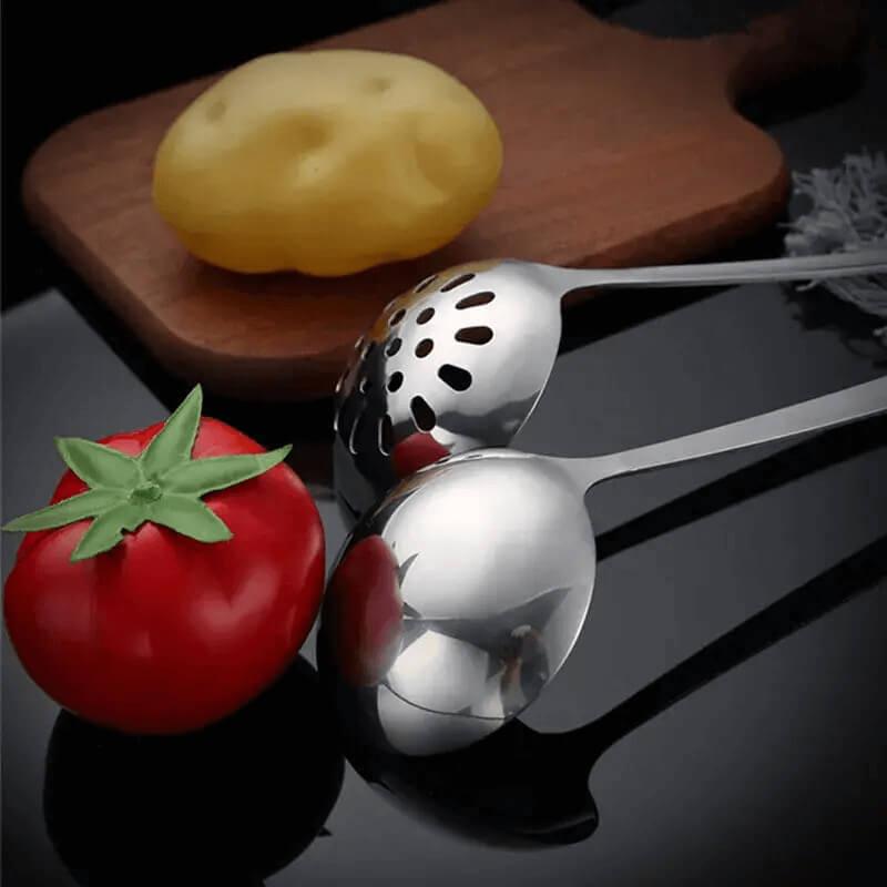 Conjunto de Utensílios em Inox
