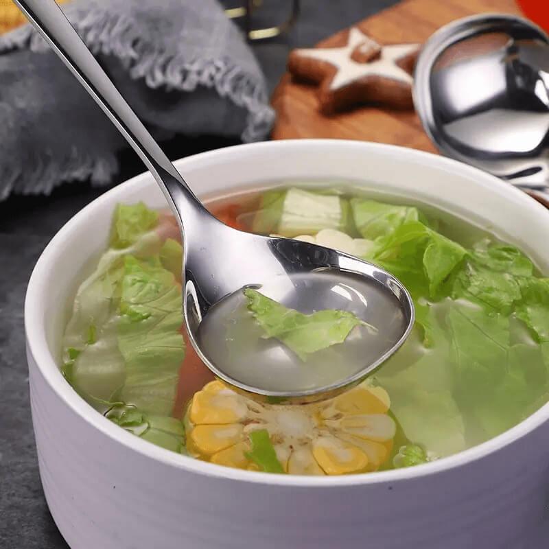 Concha de Sopa em Aço Inoxidável Elegance