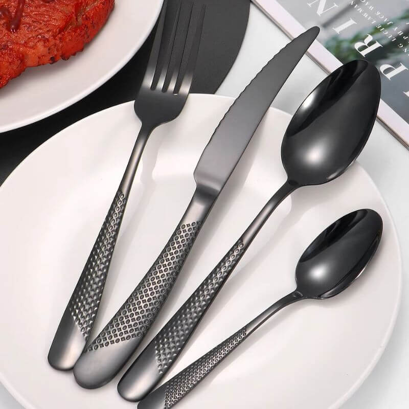 Conjunto de Talheres Inox Premium 24 Peças
