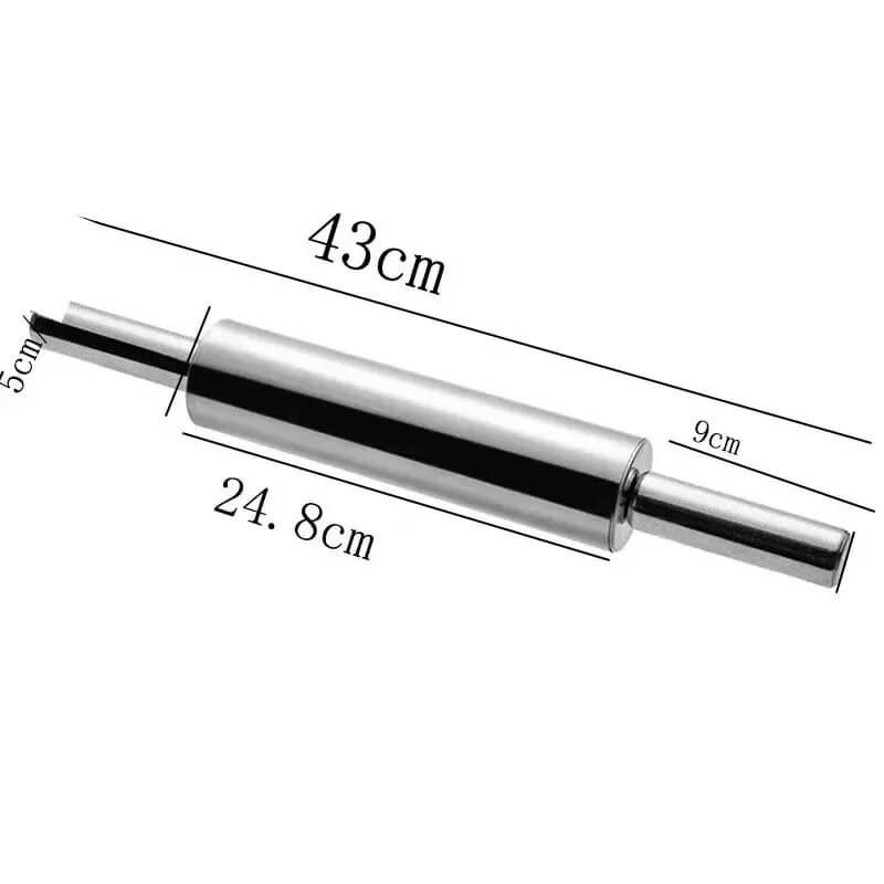 Rolo em Aço Inox Giratório