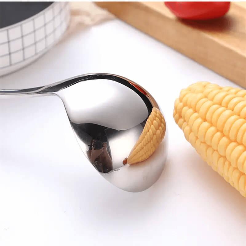 Concha de Sopa em Aço Inoxidável Elegance