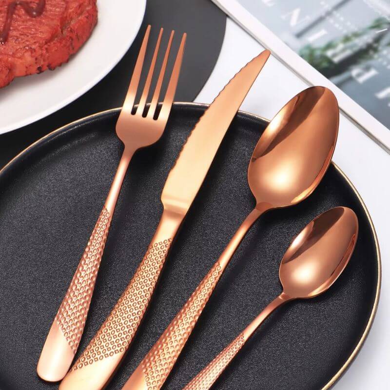 Conjunto de Talheres Inox Premium 24 Peças