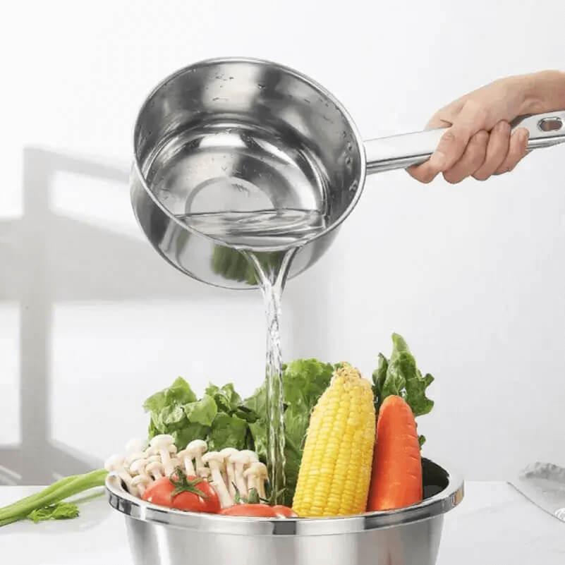 Panela Antiaderente em Aço Inoxidável