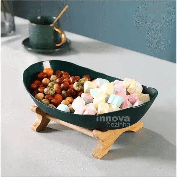 Fruteira de Mesa em Madeira de 1 a 3 Camadas - InnovaLayers