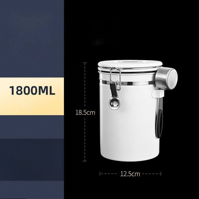 Pote para Café Hermético em Aço Inoxidável InnovaCoffee
