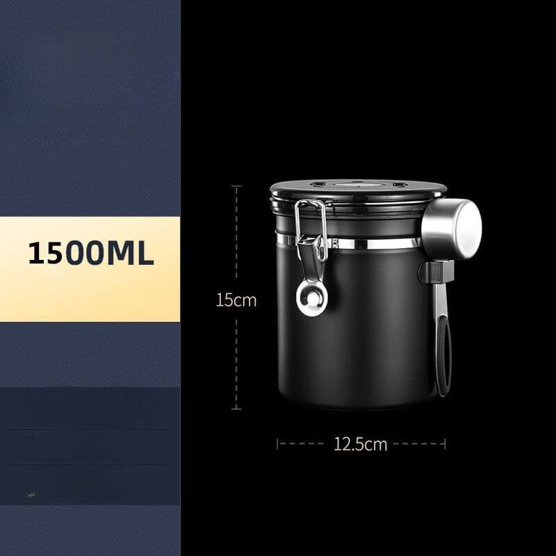 Pote para Café Hermético em Aço Inoxidável InnovaCoffee