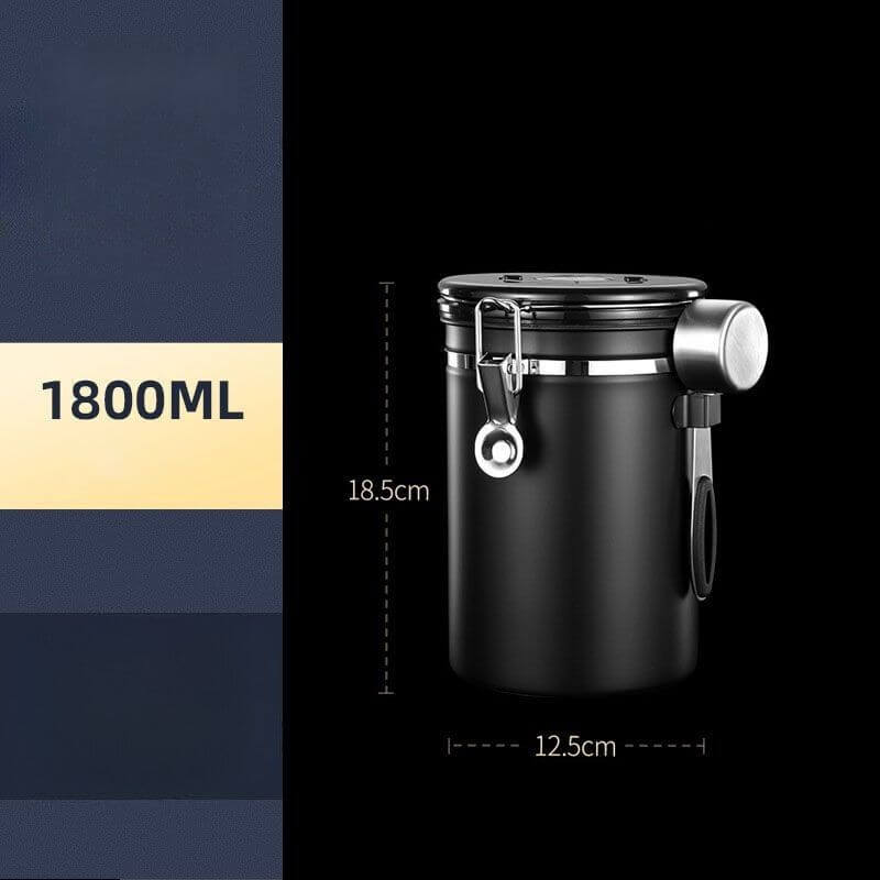 Pote para Café Hermético em Aço Inoxidável InnovaCoffee