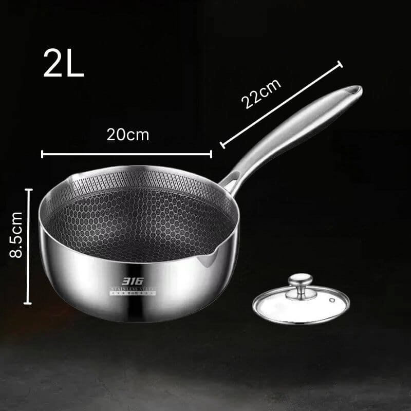 Panela Multifuncional em Aço Inoxidável