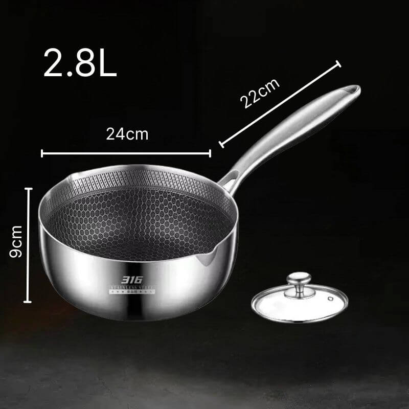 Panela Multifuncional em Aço Inoxidável