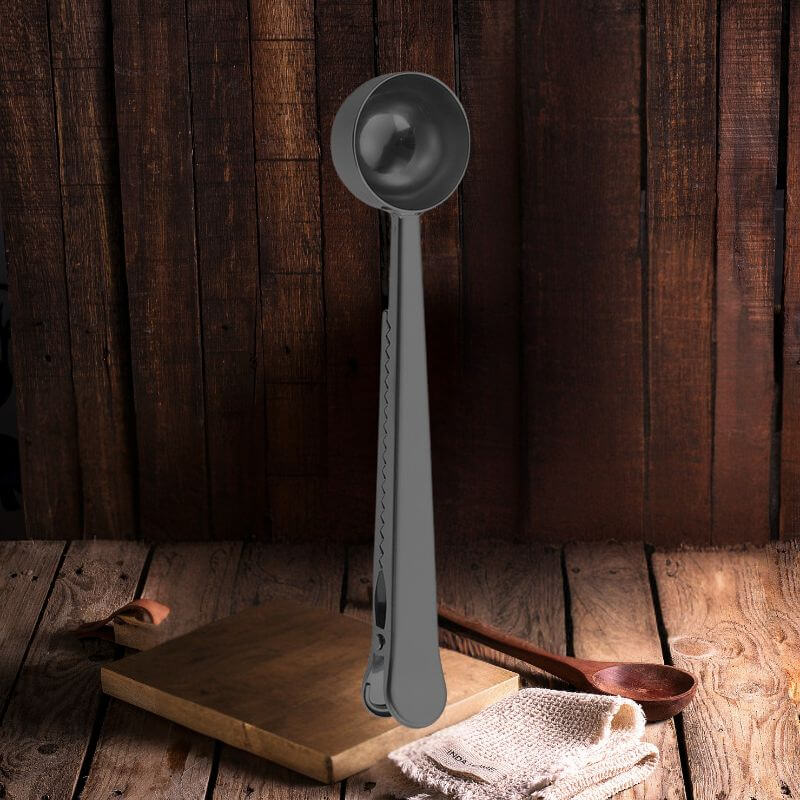 Colher Medidora Multiuso em Aço Inoxidável InnovaDose - Medida Exata, Sabor Perfeito e Praticidade!