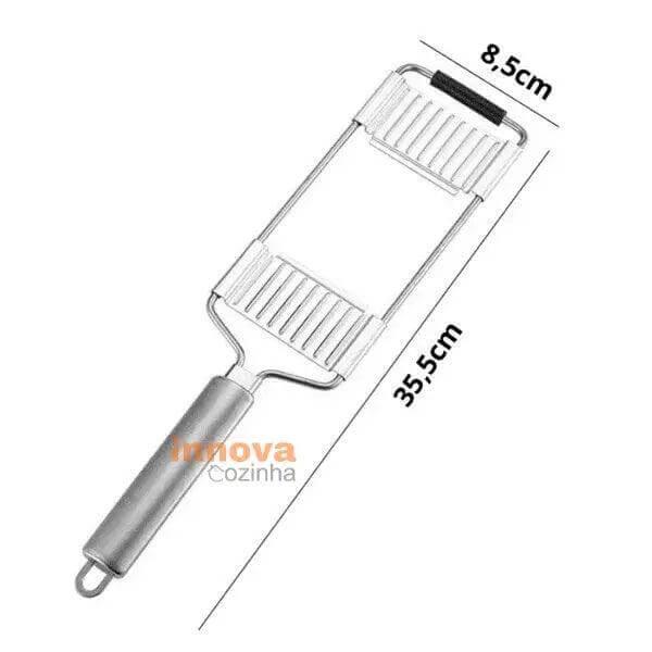 Ralador Premium Inox Antiaderente Multiuso InnovaCozinha - 8X MAIS RÁPIDO!