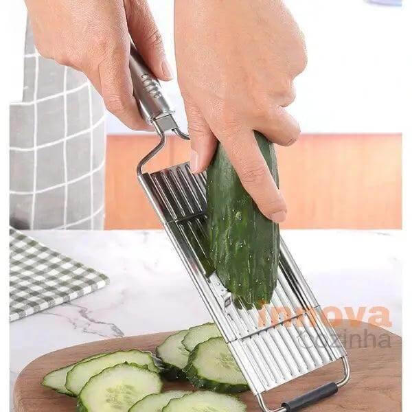 Ralador Premium Inox Antiaderente Multiuso InnovaCozinha - 8X MAIS RÁPIDO!
