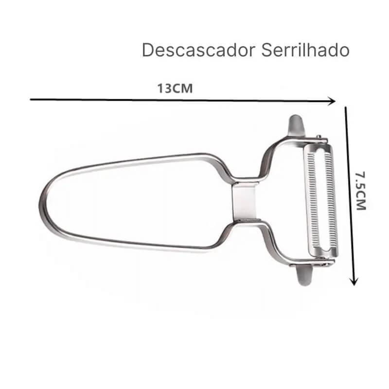 Descascador e Ralador em Aço Inox
