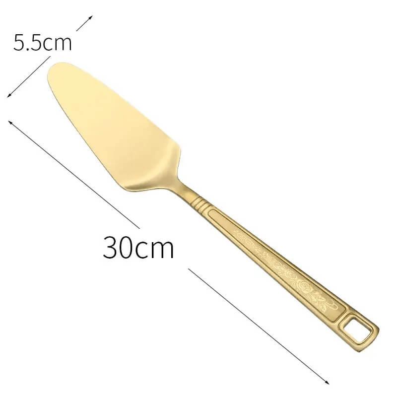 Talheres em Aço Inoxidável Dourado