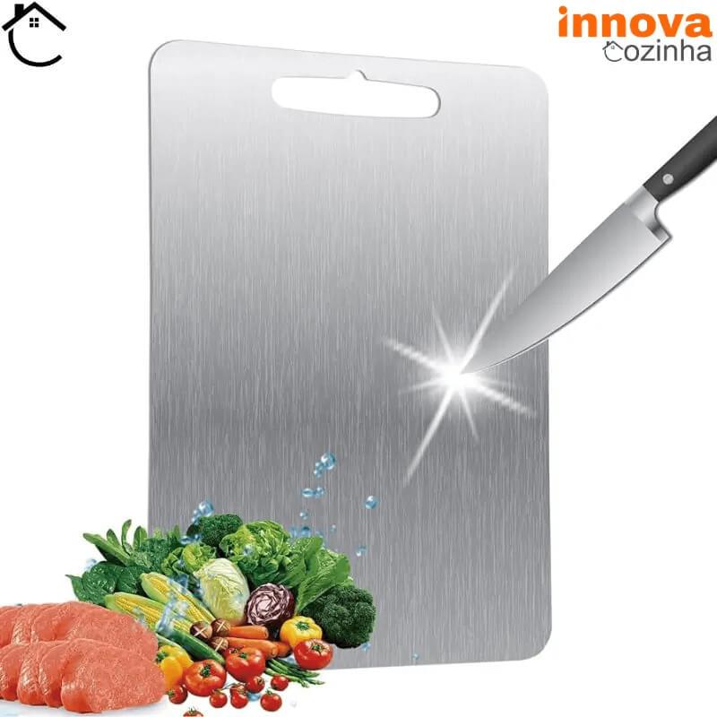 Tábua de Corte em Aço Inoxidável InnovaSteel