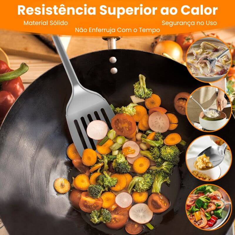 Conjunto de Cozinha Inox InnovaProLine 5 Peças