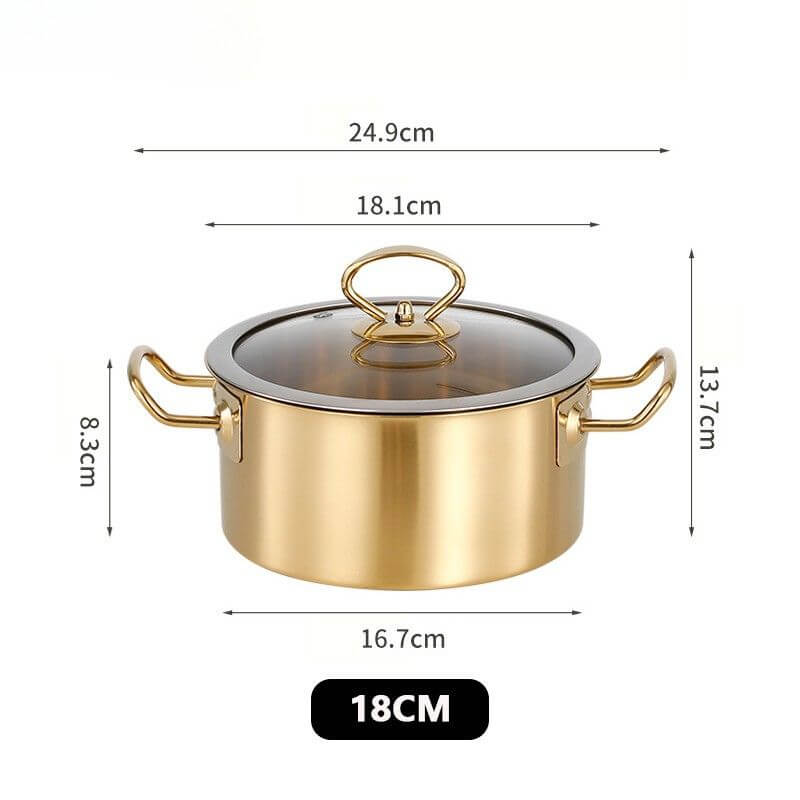 Mini Panela Multiuso em Aço Inoxidável InnovaCozinha