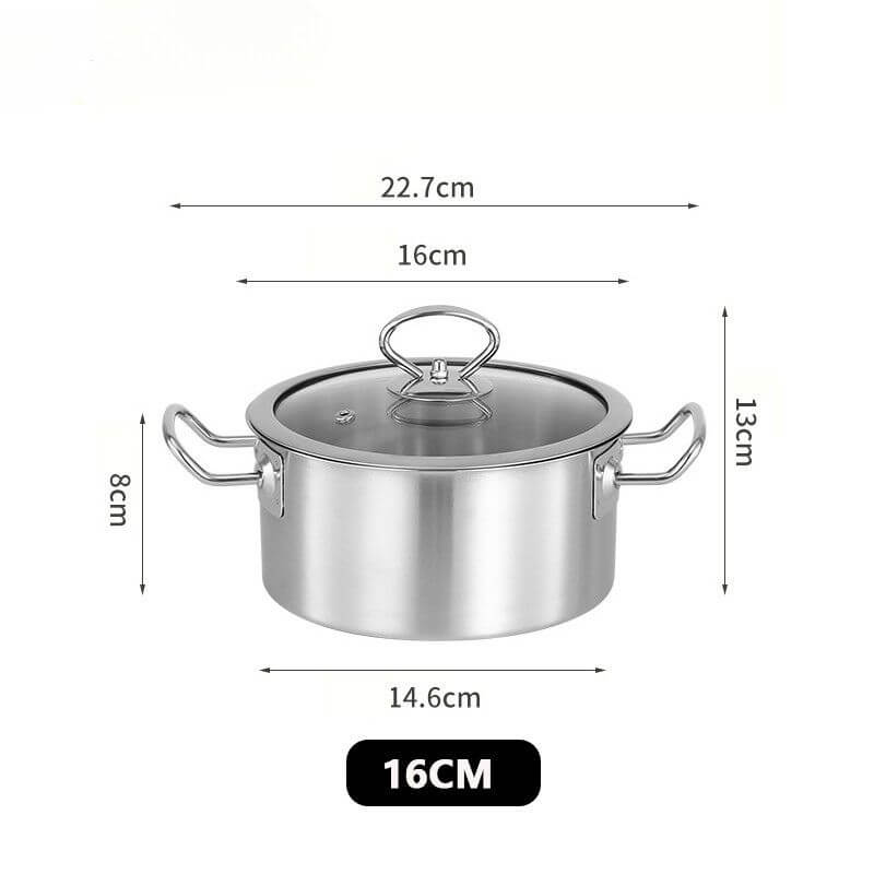 Mini Panela Multiuso em Aço Inoxidável InnovaCozinha