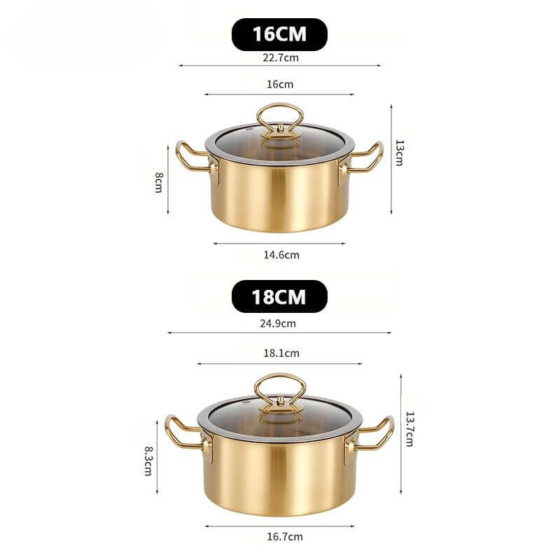 Mini Panela Multiuso em Aço Inoxidável InnovaCozinha