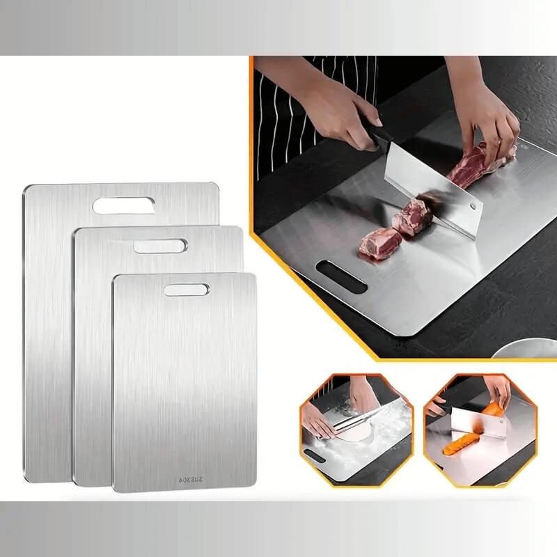 Tábua de Corte em Aço Inoxidável InnovaSteel