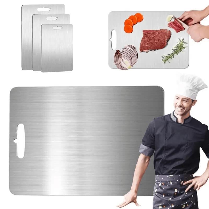 Tábua de Corte em Aço Inoxidável InnovaSteel
