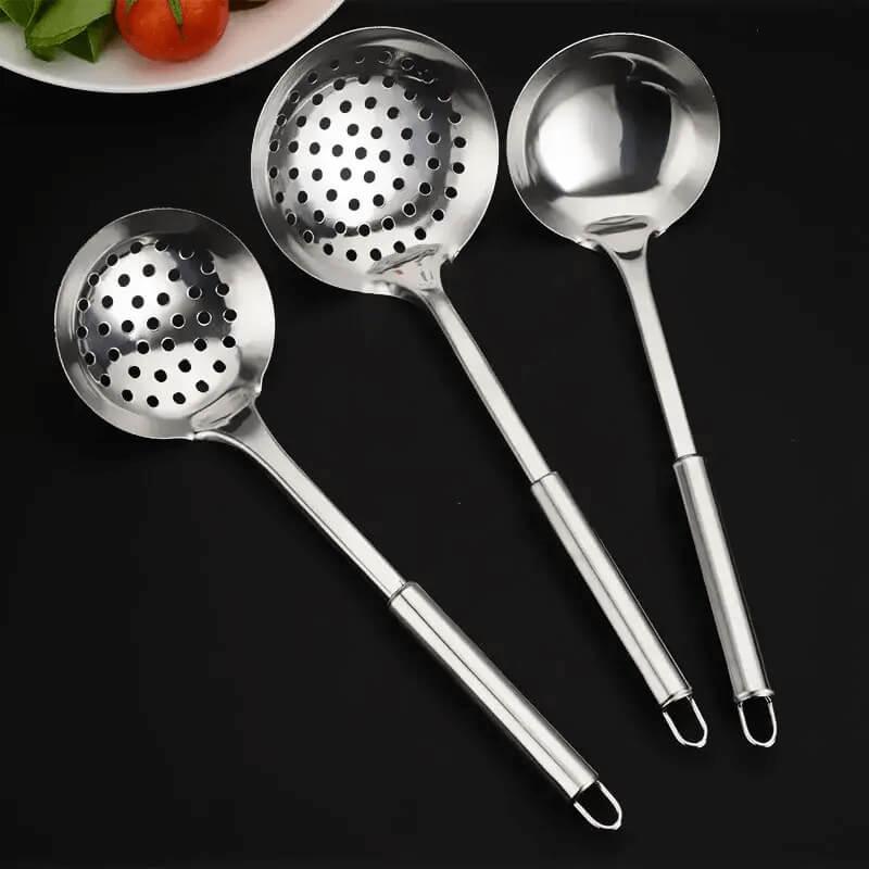 Concha Escorredora em Aço Inoxidável ConchSlim Pro - Escorre Fácil, Serve Com Amor!