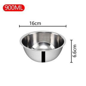 Tigela Premium em Aço Inox Com Medidas