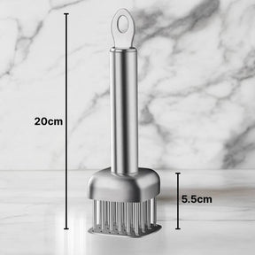 Amaciante de Carnes Profissional com Agulhas em Aço Inox InnovaSoft - Transforme Qualquer Corte em Uma Delícia Macia!