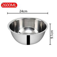 Tigela Premium em Aço Inox Com Medidas