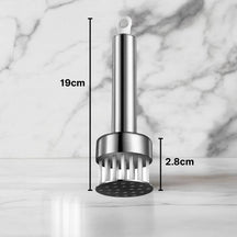 Amaciante de Carnes Profissional com Agulhas em Aço Inox InnovaSoft - Transforme Qualquer Corte em Uma Delícia Macia!