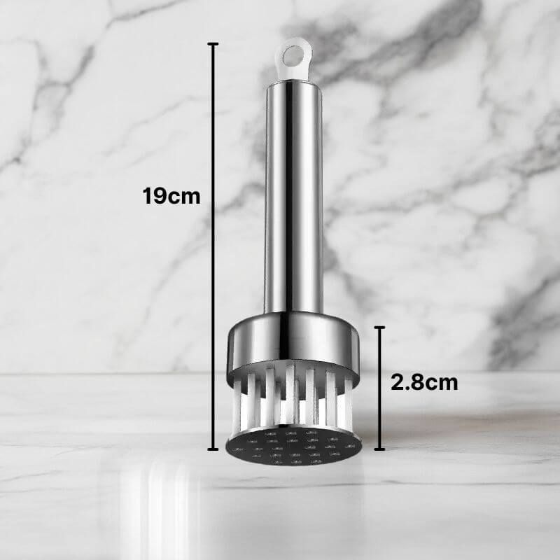 Amaciante de Carnes Profissional com Agulhas em Aço Inox InnovaSoft - Transforme Qualquer Corte em Uma Delícia Macia!