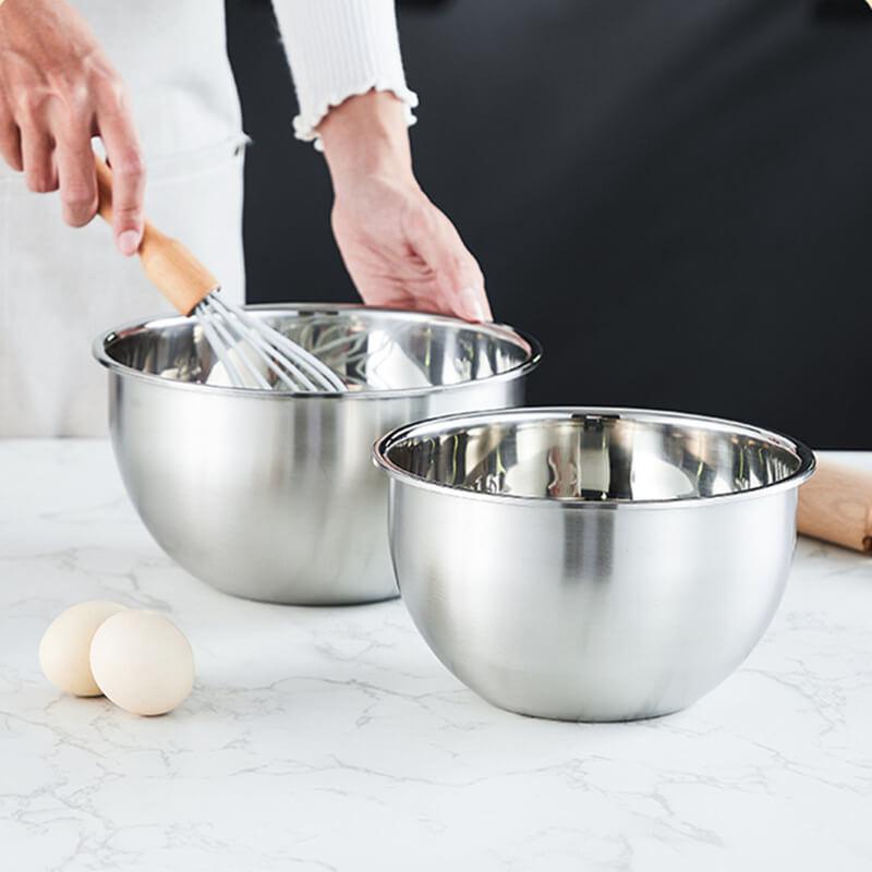 Tigela Profissional Inox Multiuso com Medidor e Alta Capacidade