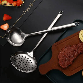 Concha Escorredora em Aço Inoxidável ConchSlim Pro - Escorre Fácil, Serve Com Amor!