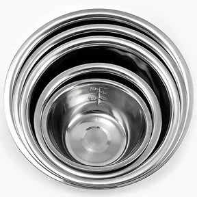 Tigela Premium em Aço Inox Com Medidas