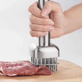 Amaciante de Carnes Profissional com Agulhas em Aço Inox InnovaSoft - Transforme Qualquer Corte em Uma Delícia Macia!