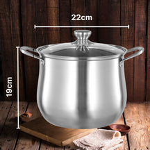 Panela Caldeirão em Aço Inoxidável