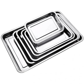 Forma Bandeja em Aço Inoxidável