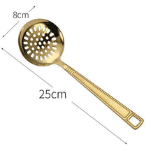 Talheres em Aço Inoxidável Dourado