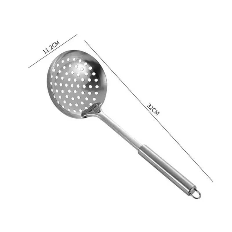 Concha Escorredora em Aço Inoxidável ConchSlim Pro - Escorre Fácil, Serve Com Amor!