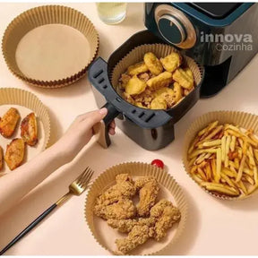 Forma AirFryer Descartável Redondo Antiaderente InnovaAir