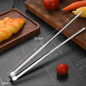 Pinça Para Grelha em Aço Inoxidável