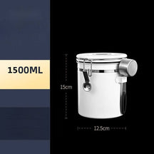 Pote para Café Hermético em Aço Inoxidável InnovaCoffee