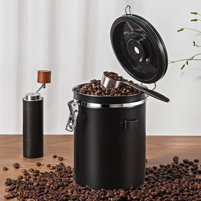 Pote para Café Hermético em Aço Inoxidável InnovaCoffee
